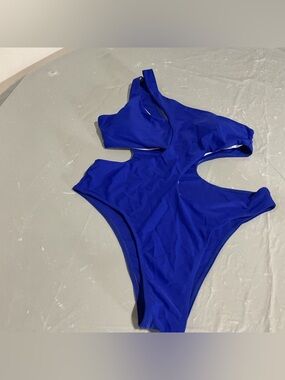 Girls Royal Blue One-Piece Swim Suit 1012